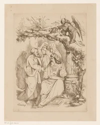 Judas Iskariot chez les grands prêtres (Avaritia) (série Hoofdzonden et la chute)