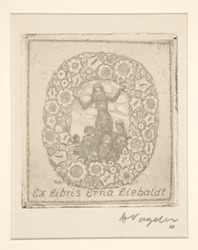 Ex-libris Erna Liebaldt