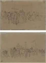 Passagers pour le Bateau à Vapeur du Rhin (recto)