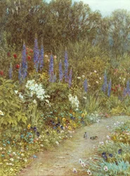 Jardin autour de son cottage