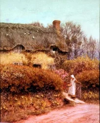 La porte du cottage