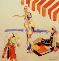 Tenue de plage vers 1928