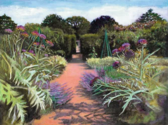 Artichauts et lavande, 2020