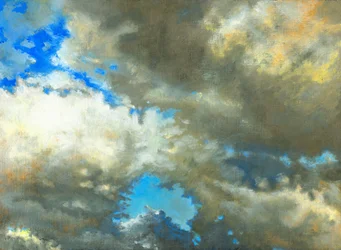 Percée, 2013 (huile sur papier)