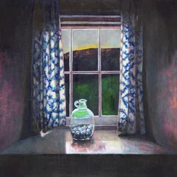 Première lueur du matin, 2020 (acrylique sur panneau)