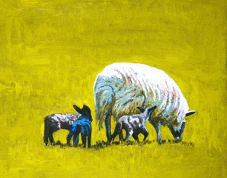 Following, 2009 (huile sur toile)
