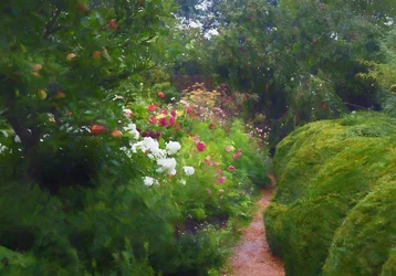 Dans le Jardin