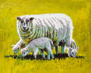 Ensemble, 2009 (huile sur toile)