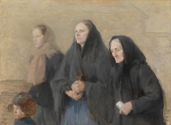 Fidèles (le matin de Pâques)