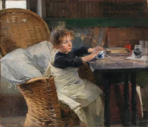 La convalescente. 1888