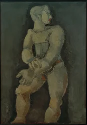 Nu masculin grandeur nature