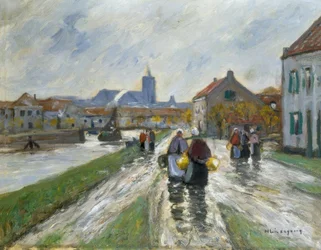 Canal en Hollande