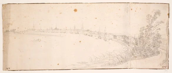 Vue vers Bordeaux depuis le nord-est