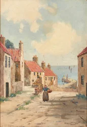 Retour à la maison depuis le port