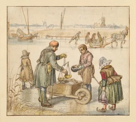 Marchands sur la glace