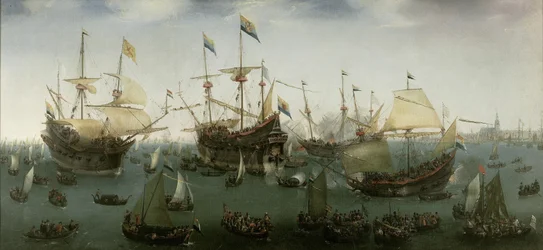 Le Retour à Amsterdam de la deuxième expédition aux Indes orientales, 19 juillet 1599