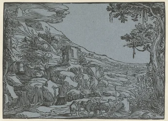 Paysage arcadien
