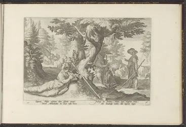 Mercure et Battus