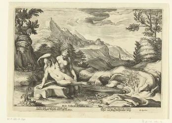 Salmacis et Hermaphroditus Ovidius