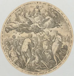Résurrection des morts, planche 1 de la série « Les quatre dernières choses »