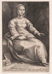 Calliope, la muse de la poésie épique et de l