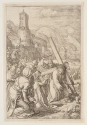 Le Christ portant la croix, extrait de La Passion