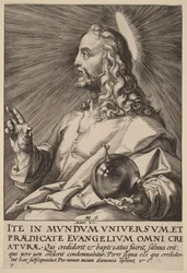 Le Christ en Salvator Mundi