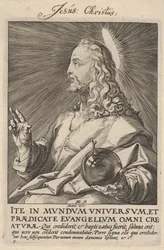 Le Christ, tiré de «Le Christ, les apôtres et saint Paul avec le Credo»