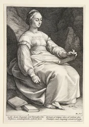 Clio, planche 4 de la série « Les neuf Muses »