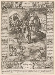 Cura dei pro suis, planche 5 de la série « Allégories de la foi chrétienne »