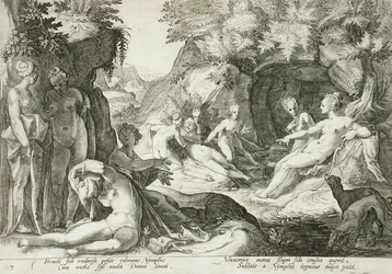 Diane et ses nymphes découvrant la grossesse de Callisto