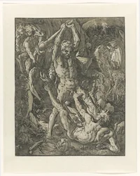 Hercule vainquant Cacus