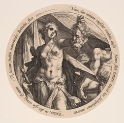 Judith avec la tête d