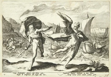 Koronis transformée en corbeau