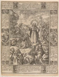 Levamen Onustrorum, feuille 1 de la série « Allégories de la foi chrétienne »