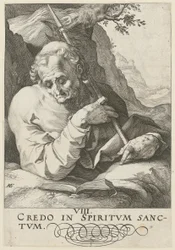 Matthieu, planche 9 de la série «Le Christ, les douze apôtres et Paul»