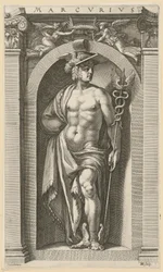 Mercure, planche 8 de la série « Huit divinités antiques »