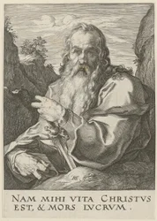Paul, feuille n° 14 de la série « Le Christ, les douze apôtres et Paul »