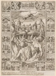Punitio tirannorum, feuille 9 de la série « Allégories de la foi chrétienne »