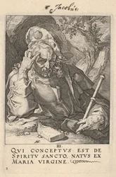 Saint Jacques le Majeur, tiré de « Le Christ, les apôtres et saint Paul avec le Credo »