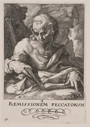Saint Simon, du Christ, des Apôtres et de Saint Paul avec le Credo