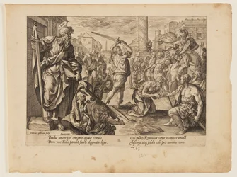 Le martyre de saint Paul, extrait du Martyre du Christ et des Apôtres