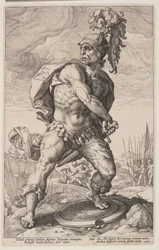 Titus Manlius Torquatus, extrait des Héros romains