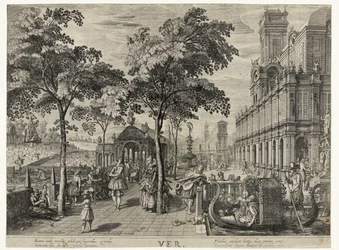 Printemps, un groupe près d