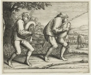 Deux joueurs de cornemuse