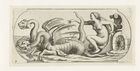 Déesse sur un char (Nouveau Livre des Dieux et Déesses de la Marine)