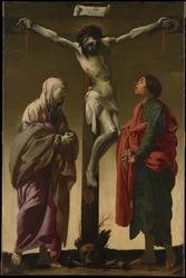 La Crucifixion avec la Vierge et saint Jean