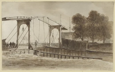 Pont-levis à Bikkerseiland à Amsterdam