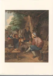 Voyageurs au repos