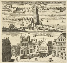 Vue de la Kroonenburg et de l